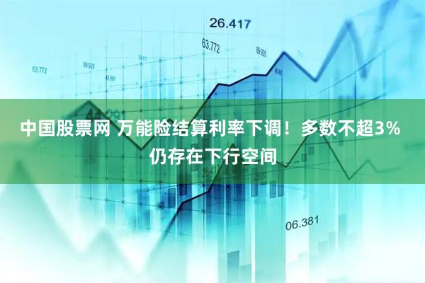 中国股票网 万能险结算利率下调！多数不超3% 仍存在下行空间